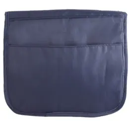Velcro Hanging Toiletry Bag Dark Blue Back